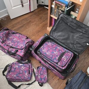Paisley Luggage Set
